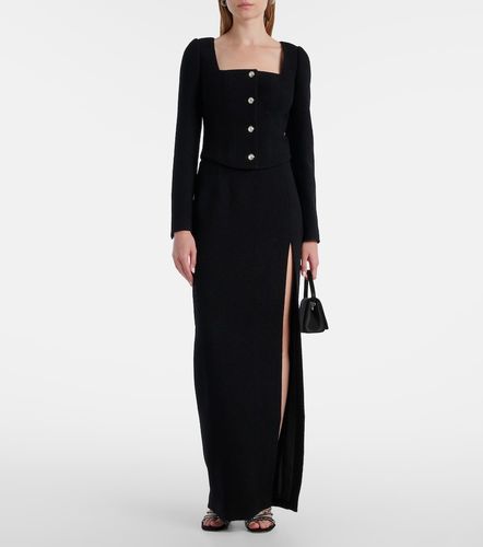 Veste en laine mélangée - Alessandra Rich - Modalova
