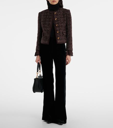 Veste Audrina en tweed métallisé - Veronica Beard - Modalova
