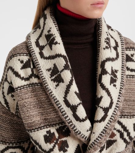Cardigan en jacquard de laine mélangée - Polo Ralph Lauren - Modalova
