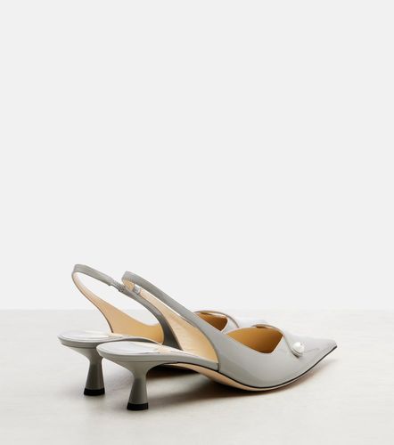 Escarpins slingback Amita 45 en cuir verni - Jimmy Choo - Modalova