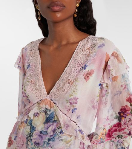 Camilla Robe en soie à fleurs - Camilla - Modalova