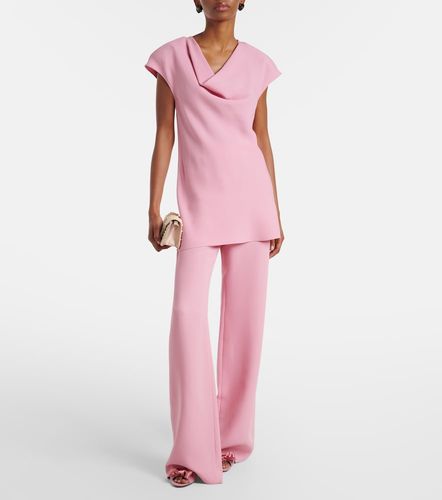 Top drapé en Cady Couture - Valentino - Modalova