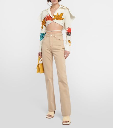 Chemise Meio raccourcie imprimée - Jacquemus - Modalova