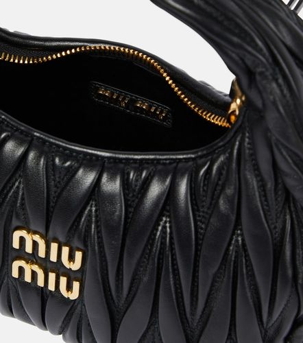 Sac Miu Wander en cuir matelassé - Miu Miu - Modalova
