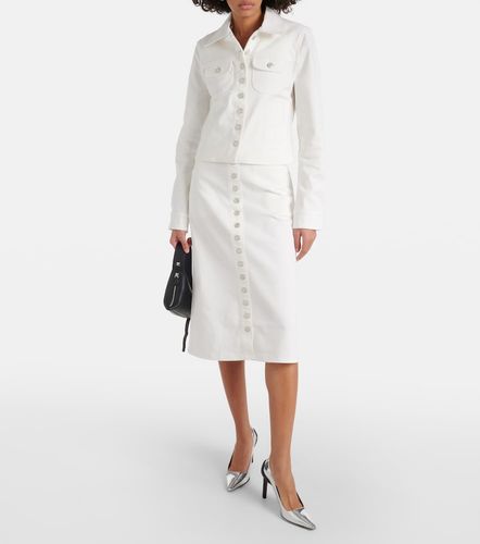 Courrèges Jupe midi Multiflex en denim - Courreges - Modalova