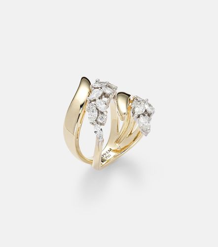 Bague Golden Strada en or jaune et blanc 18 ct et diamants - Yeprem - Modalova
