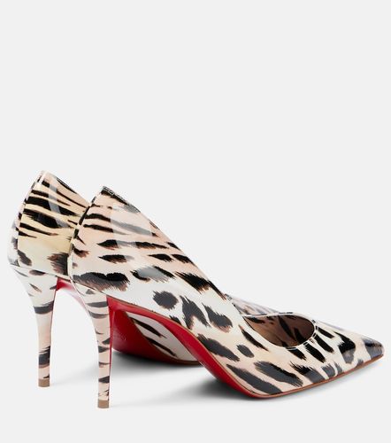 Escarpins Miss Z 80 imprimés en cuir verni - Christian Louboutin - Modalova