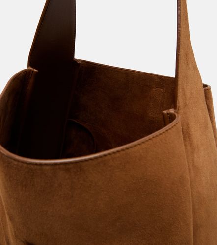 Sac Le 5 à 7 Supple Large en daim - Saint Laurent - Modalova