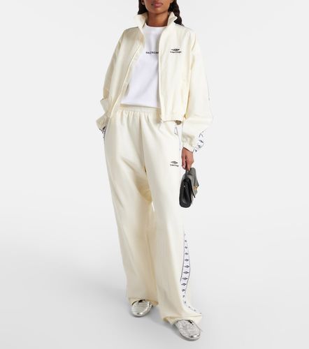 Veste de survêtement en coton mélangé - Balenciaga - Modalova