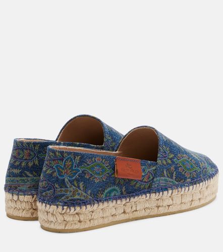 Espadrilles imprimées en toile - Etro - Modalova