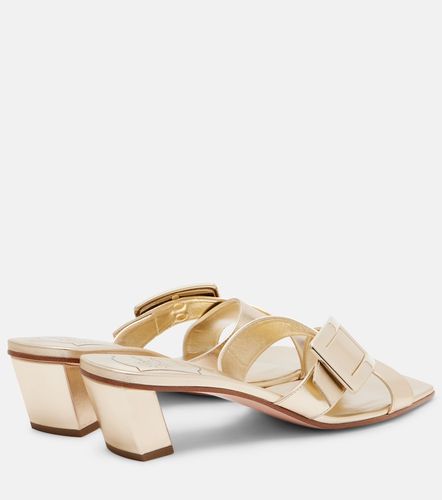 Sandales en cuir métallisé - Roger Vivier - Modalova