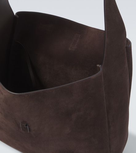 Sac Le 5 à 7 Maxi en daim - Saint Laurent - Modalova