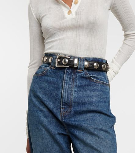 Ceinture Benny en cuir à clous - Khaite - Modalova