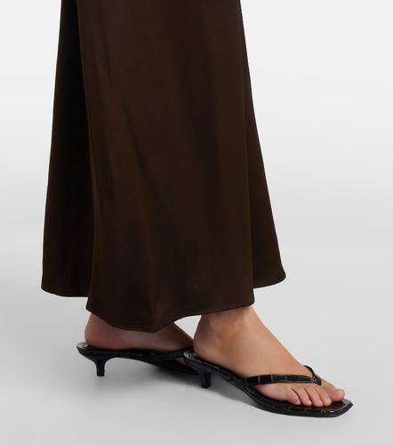 Toteme Robe longue en satin - Toteme - Modalova