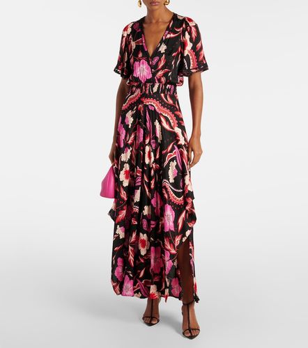Robe midi Mabelle à fleurs - Poupette St Barth - Modalova