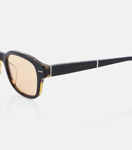 Lunettes de soleil carrées Sartorial Sunset - Brunello Cucinelli - Modalova