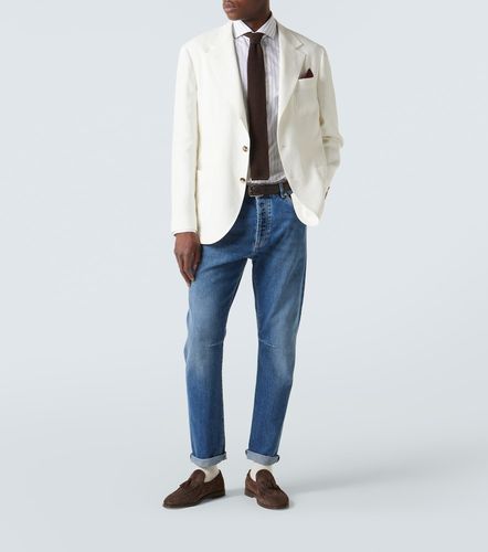 Chemise rayée en coton - Brunello Cucinelli - Modalova