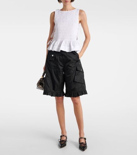 Ganni Top en coton - Ganni - Modalova