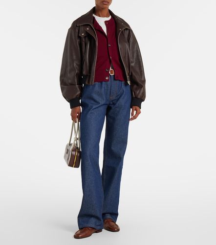 Jean droit à taille mi-haute - Ami Paris - Modalova