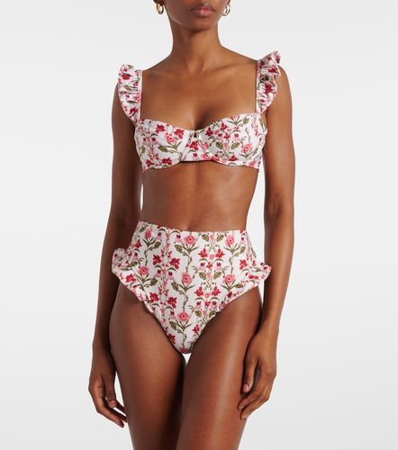 Culotte de bikini Jengibre à fleurs - Agua by Agua Bendita - Modalova
