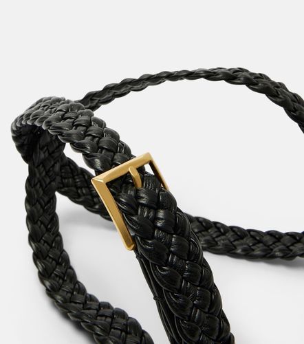 Ceinture Solo en cuir Intrecciato - Bottega Veneta - Modalova