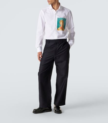 X Luigi Borrelli – Chemise en coton à imprimé - Junya Watanabe - Modalova