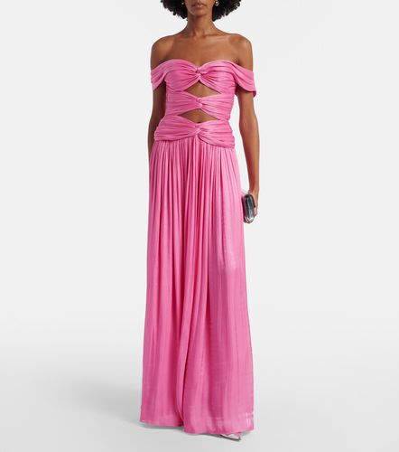 Robe à découpes en Lurex - Costarellos - Modalova
