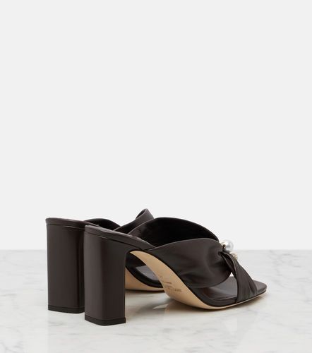 Mules Rafi en cuir à ornements - Jimmy Choo - Modalova