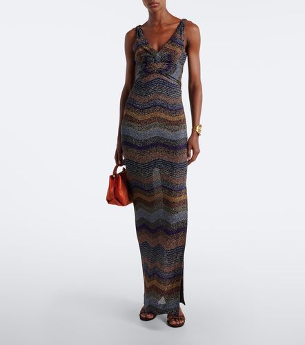 Missoni Robe longue Wave en lamé - Missoni - Modalova