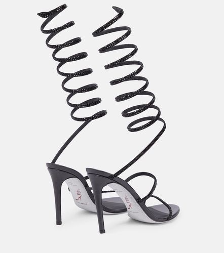 Sandales Cleo en cuir et cristaux - Rene Caovilla - Modalova