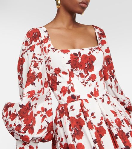 Robe Yasmina en coton à fleurs - Emilia Wickstead - Modalova