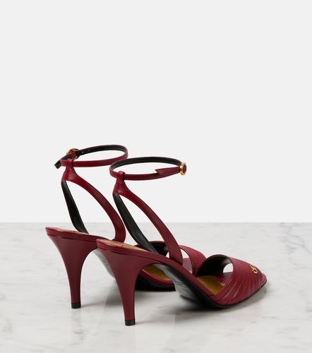 Sandales Ladycrush 85 en cuir - Valentino Garavani - Modalova