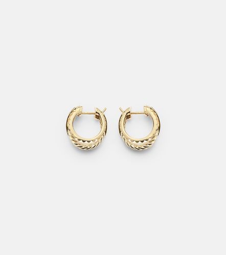 Boucles d'oreilles DY Crossover® en or 18 ct et diamants - David Yurman - Modalova