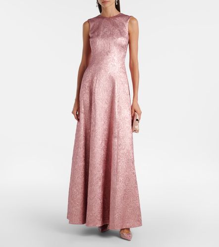 Robe longue Nodin en seersucker - Emilia Wickstead - Modalova