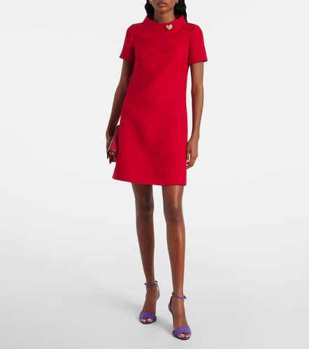 Robe en laine et soie à ornements - Valentino - Modalova