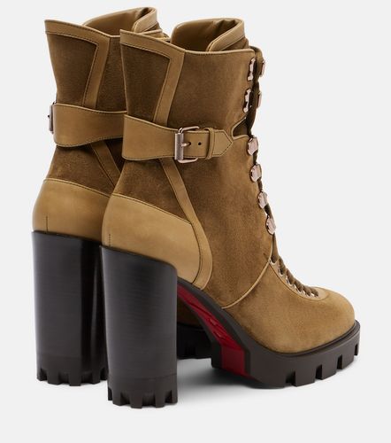Bottines New Macademia 100 en daim - Christian Louboutin - Modalova