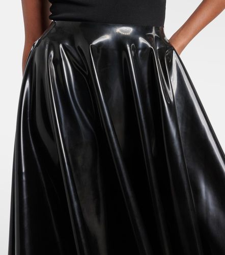 Alaïa Jupe midi en latex - Alaia - Modalova