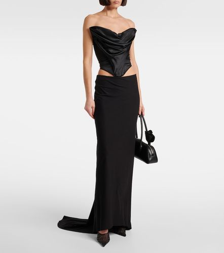Corset en satin de soie mélangée - Magda Butrym - Modalova