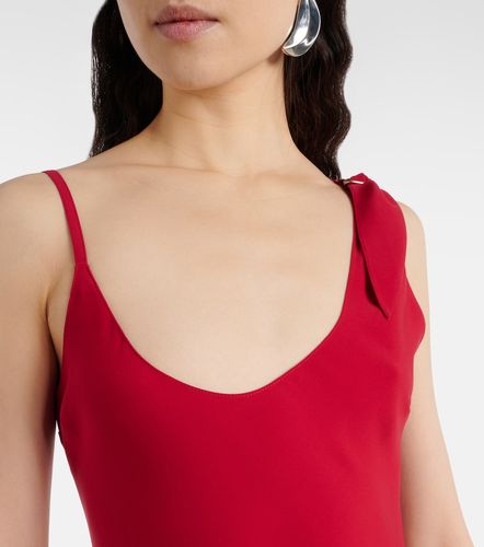 Courrèges Robe asymétrique à détail écharpe - Courreges - Modalova