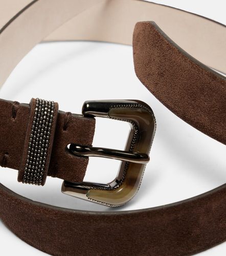 Ceinture Monili en daim - Brunello Cucinelli - Modalova