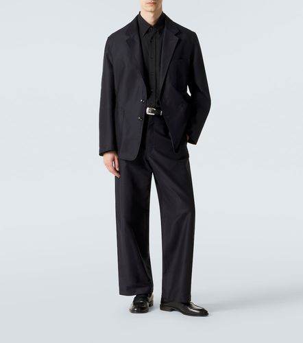 Pantalon de costume en satin de coton - Lemaire - Modalova