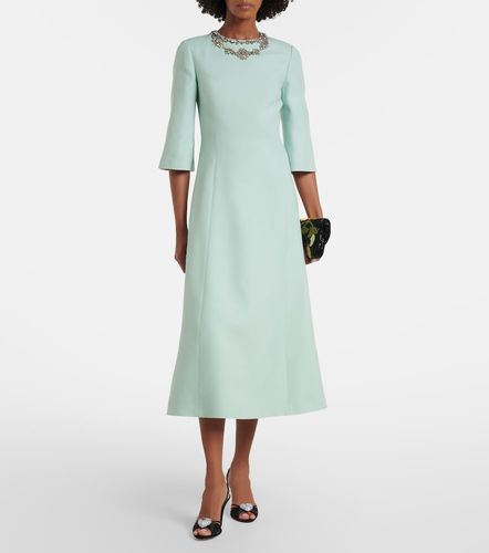 Robe en Crêpe Couture à ornements - Valentino - Modalova