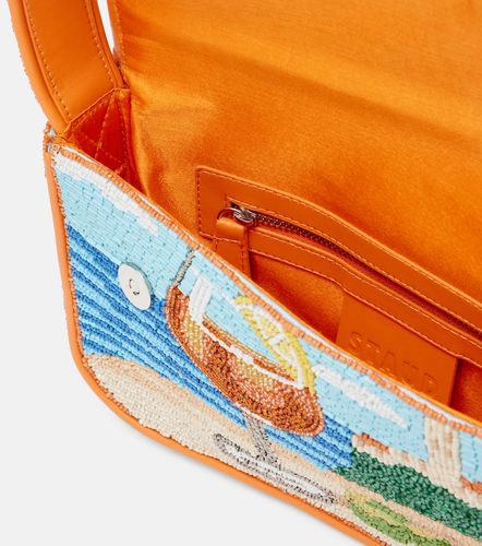Sac porté épaule Tommy Small à perles - Staud - Modalova