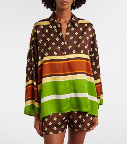 Chemise Cora en satin à imprimé - Faithfull - Modalova