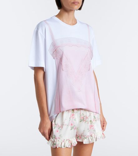 T-shirt en coton à trompe l'œil - Simone Rocha - Modalova
