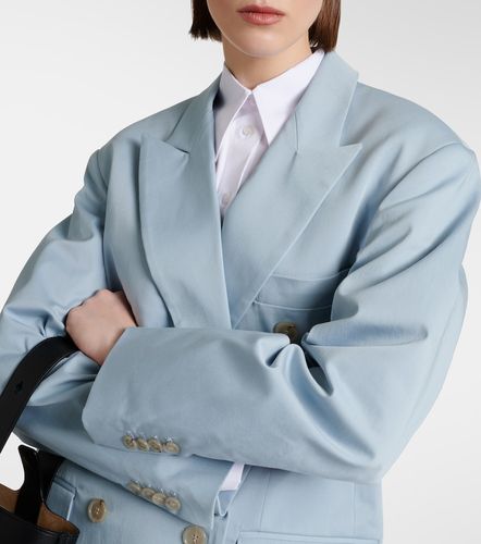 Blazer oversize en coton mélangé - Plan C - Modalova