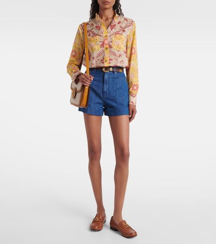 Chemise en coton à motif cachemire - Valentino - Modalova