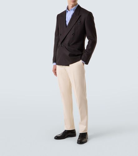 Pantalon droit en coton mélangé - Lardini - Modalova