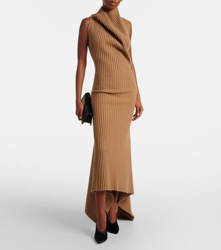Robe longue en laine mélangée - Victoria Beckham - Modalova