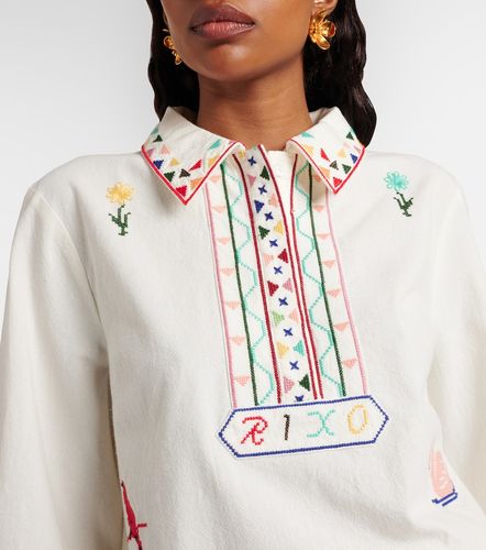 Rixo Top Ludmilla brodé en coton - Rixo - Modalova
